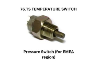 76.TS Temperature Switch, pressure switch tailored for the EMEA region, emphasizing its role in temperature regulation